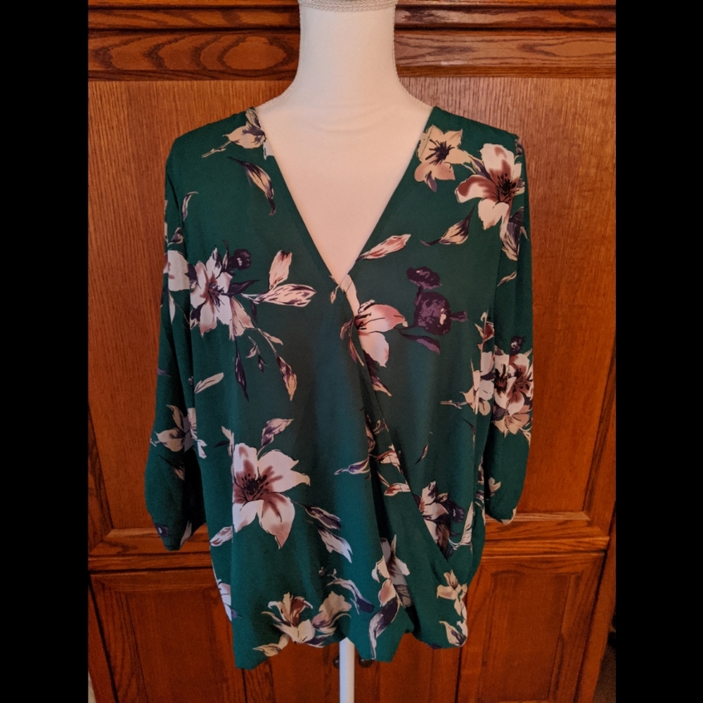 West Kei high low flowy top